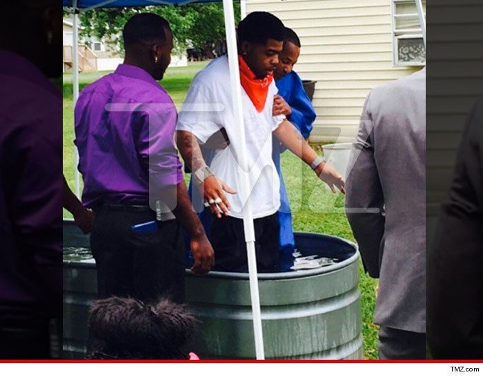 #CherryJuice: Webbie Got Baptized!
