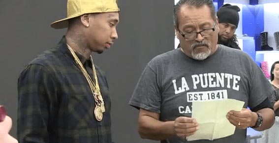 #CherryJuice: Tyga Gets Served At His Sneaker Event!!!