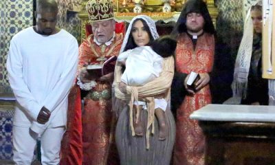 #CherryJuice: Kim K Shares Nori's Baptism Pictures!