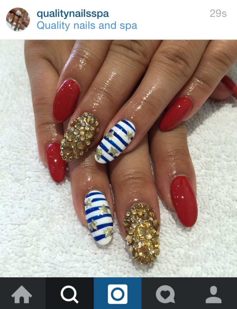 #HipHop4Her: Fourth of July Holiday Nails (Pics) | HipHop4Her