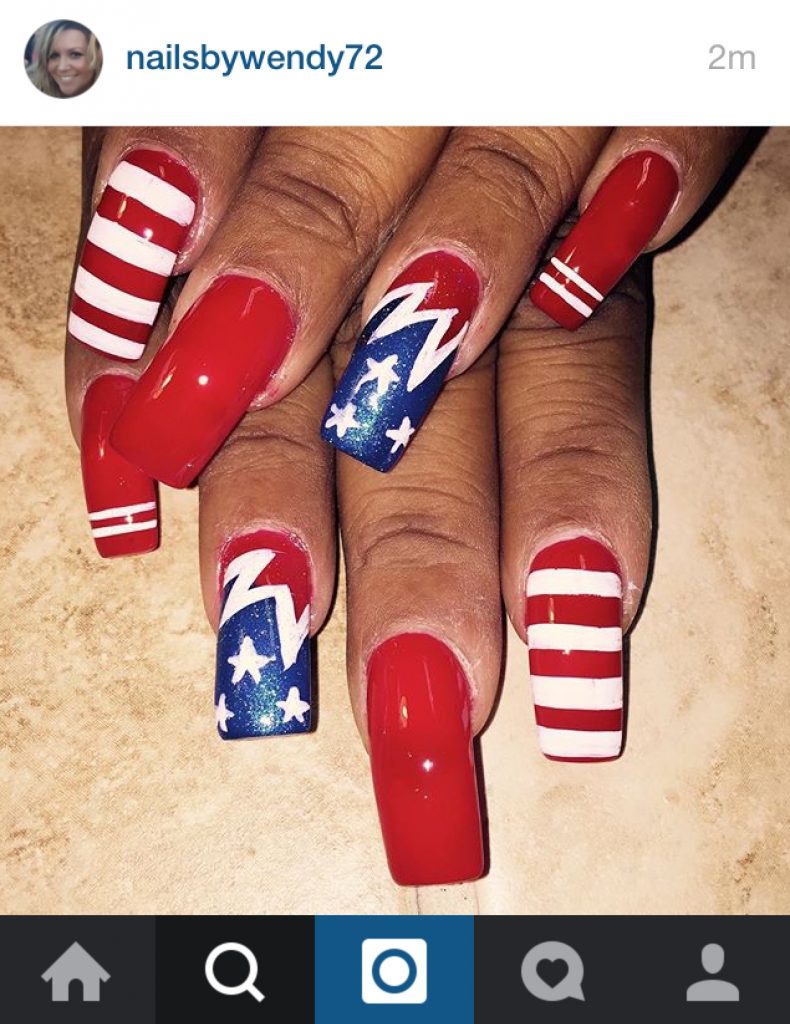 #HipHop4Her: 4th of July Holiday Nails (Pics) | HipHop4Her