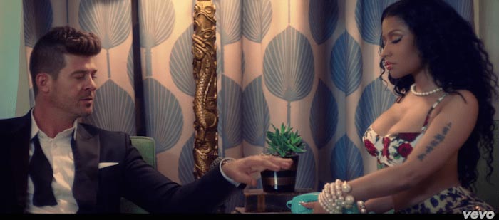 #FreshJuice: Robin Thicke Drops Video For Back Together (Watch)