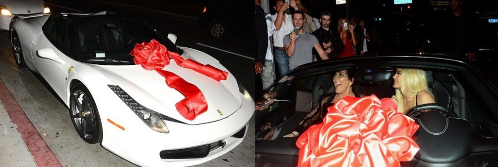 Tyga Gifts Kylie