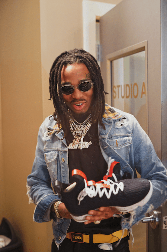 #FMTrends: Quavo Surprises Basketball Team With New Sneakers