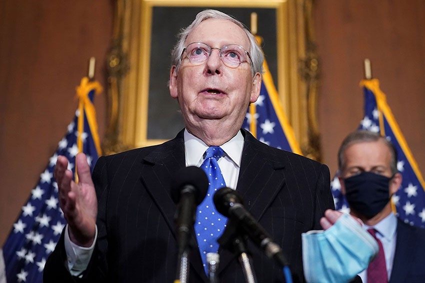 McConnell Withholds $2,000 Stimulus