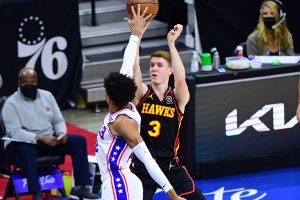 Hawks' Kevin Huerter on the launch.