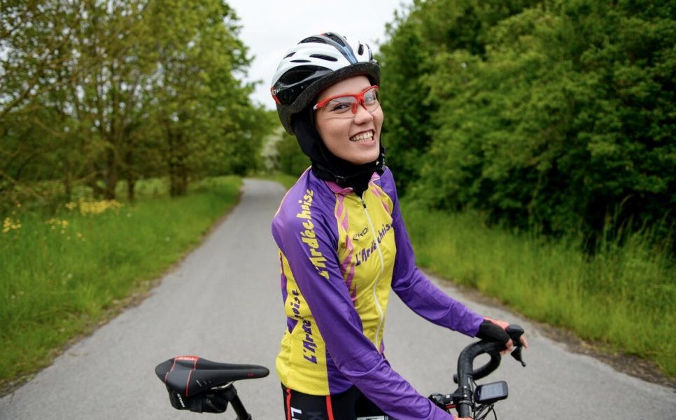 Road cyclist and Tokyo 2020 Refugee Olympic Team member Masomah Ali Zada