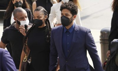 Actor Jussie Smollett arrives at court