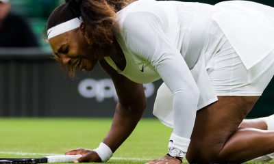 Serena's leg injury