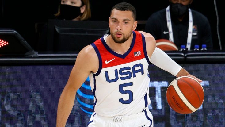 Team USA Guard Zach Lavine