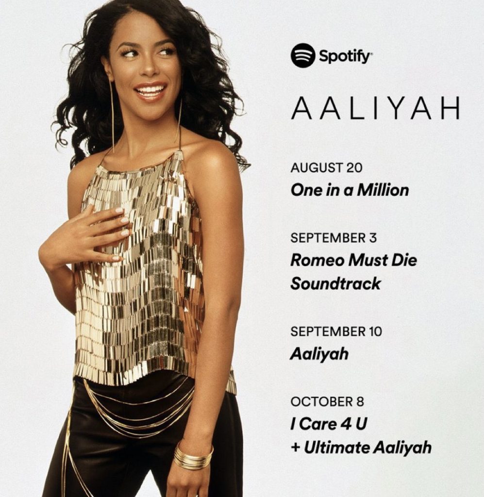 The music is set to roll out over the course of two months.