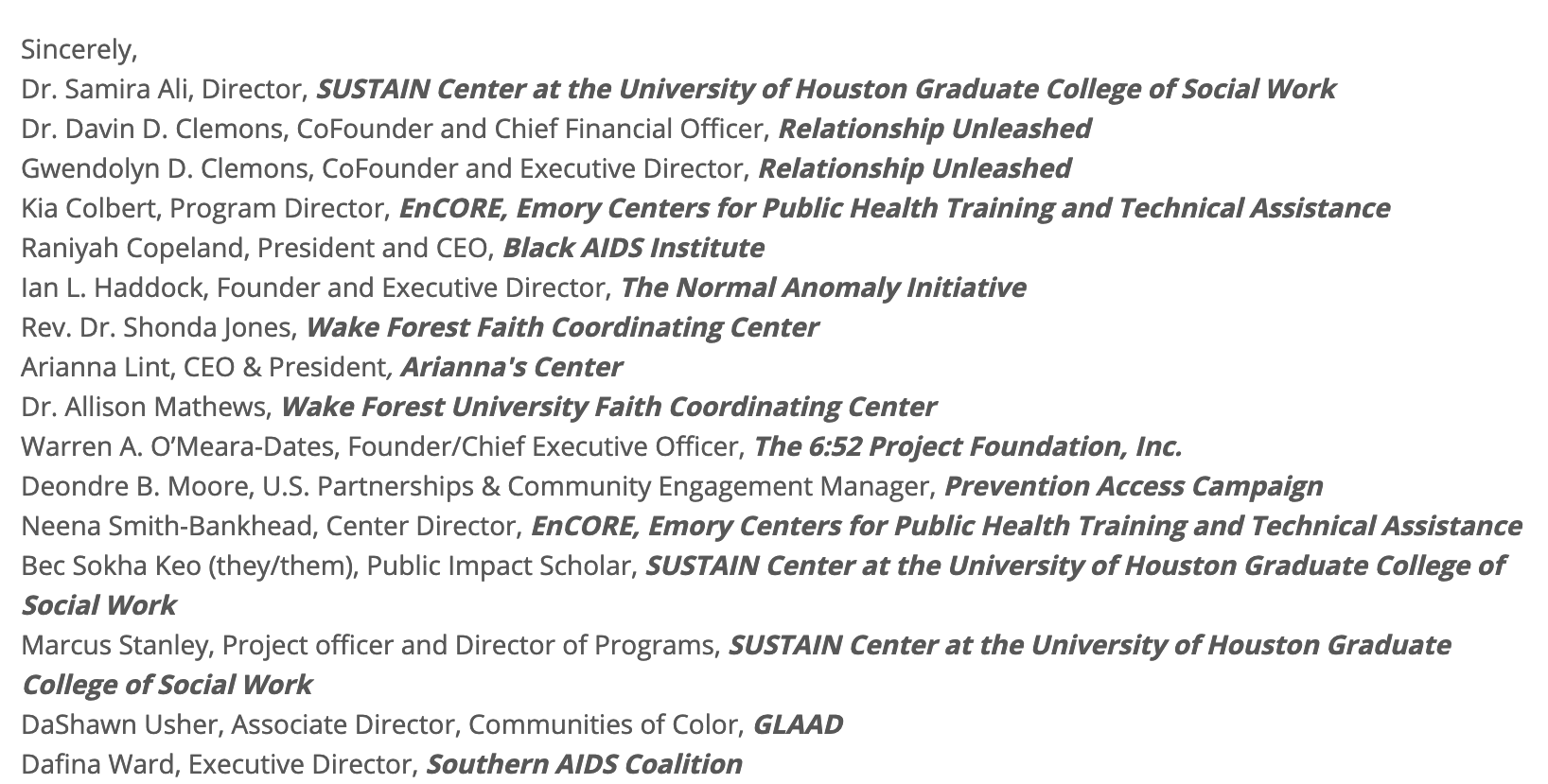 Open Letter to DaBaby from 11 LGBTQ and HIV/AIDS Organizations