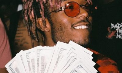 Lil Uzi Very gifts wedding couple huge wad of cash