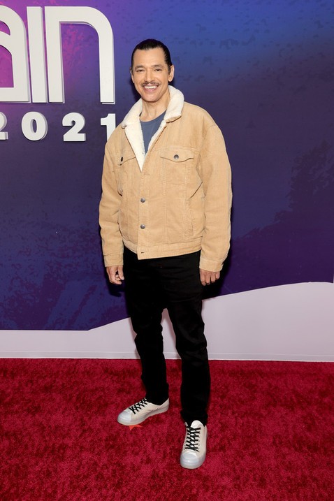 El Debarge Soul Train Awards 2021 red carpet