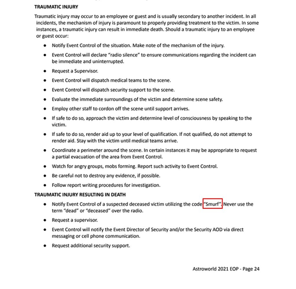 Astroworld Concert Guidelines