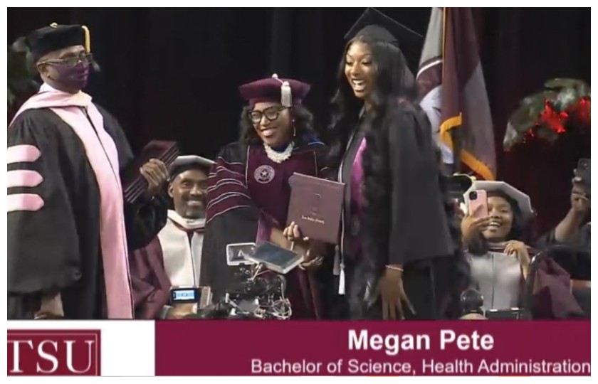 Megan Thee Stallion Gradueates From College