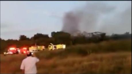 flow la movie plane crash
