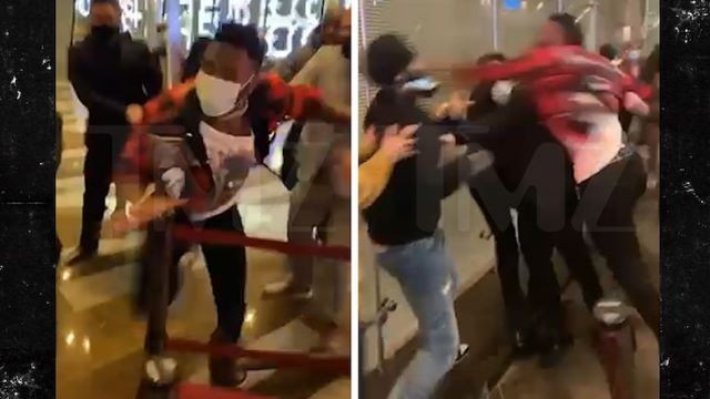Jason Derulo Caught Throwing Hands