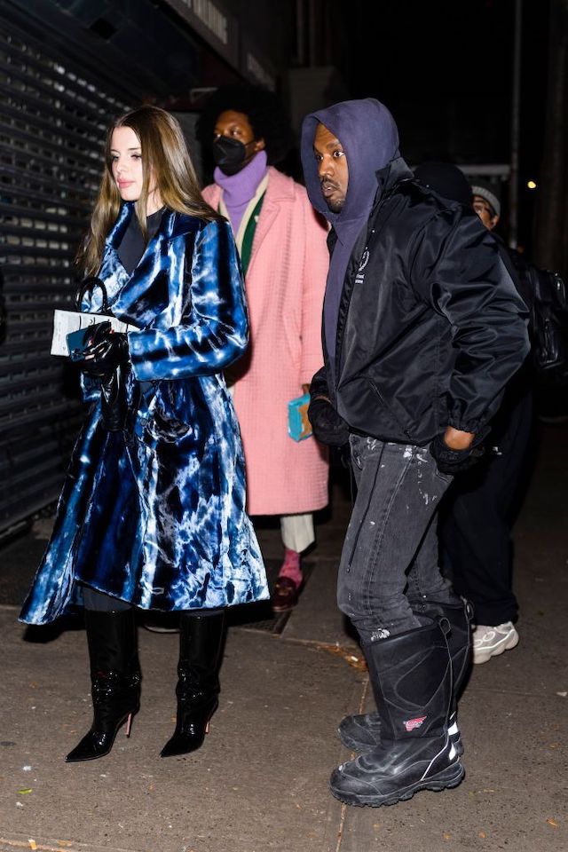 Ye And Julia Fox Dining Out In NYC, Again