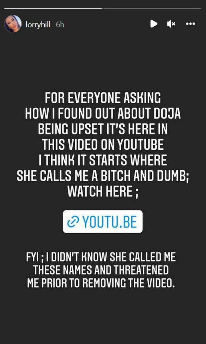 Rap Starlets Taking on Gossip YouTubers: Doja Calls Out Lorry Hill