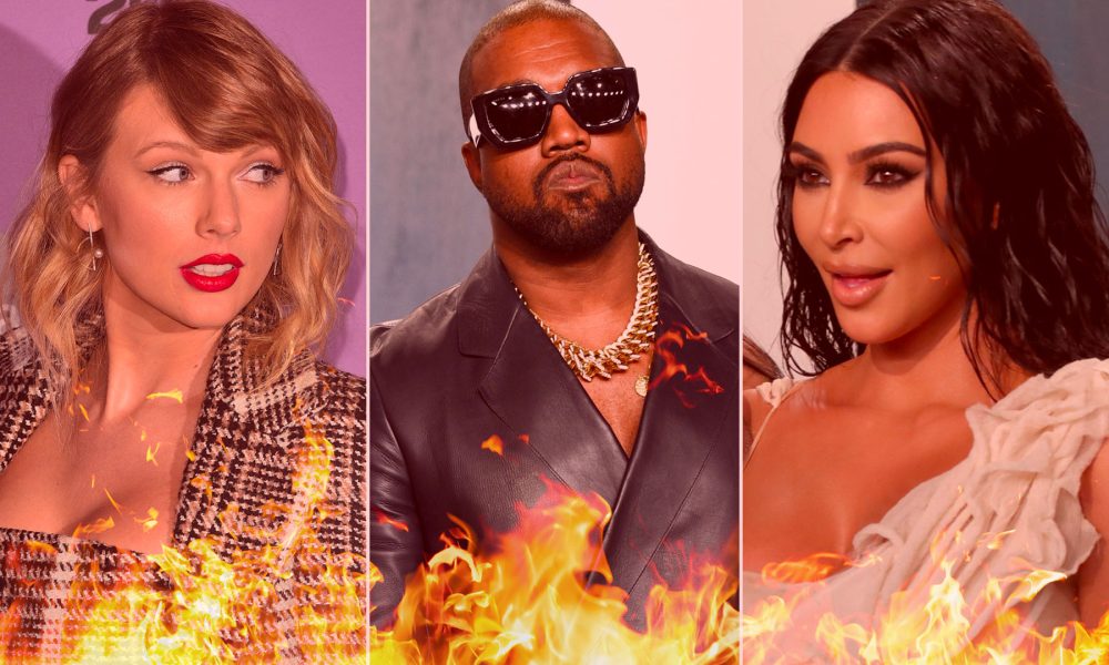 Kanye West Drops Huge Enemies List Featuring Kid Cudi, Tik Tok, Wiz Khalifa, Skete And More