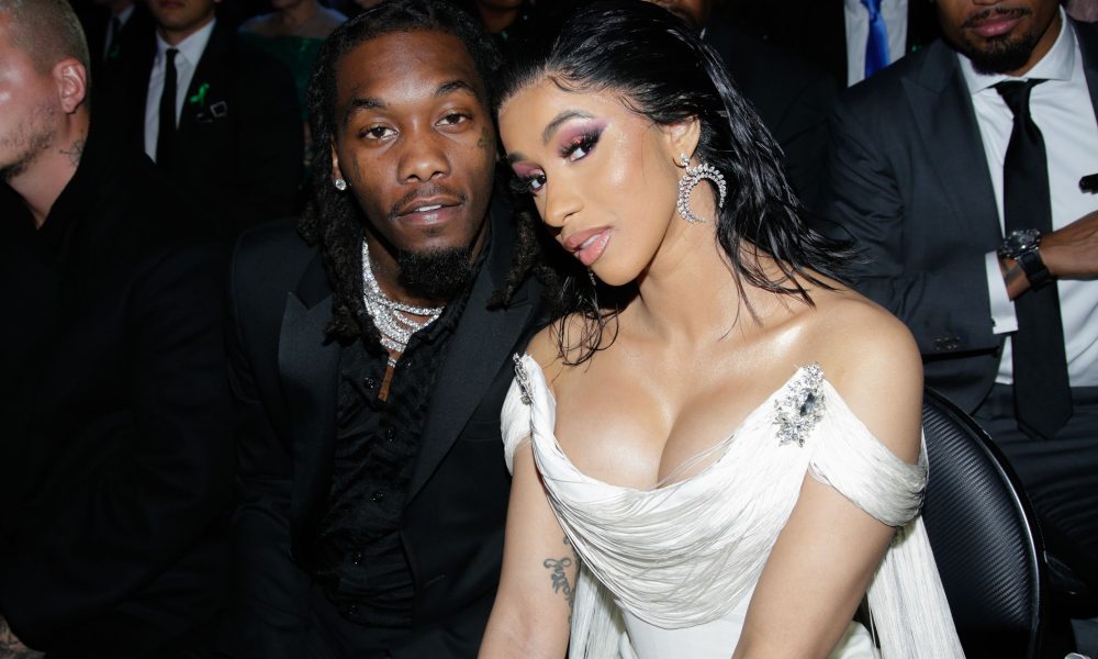 Offset Showers Cardi B in Valentine's Day Affection