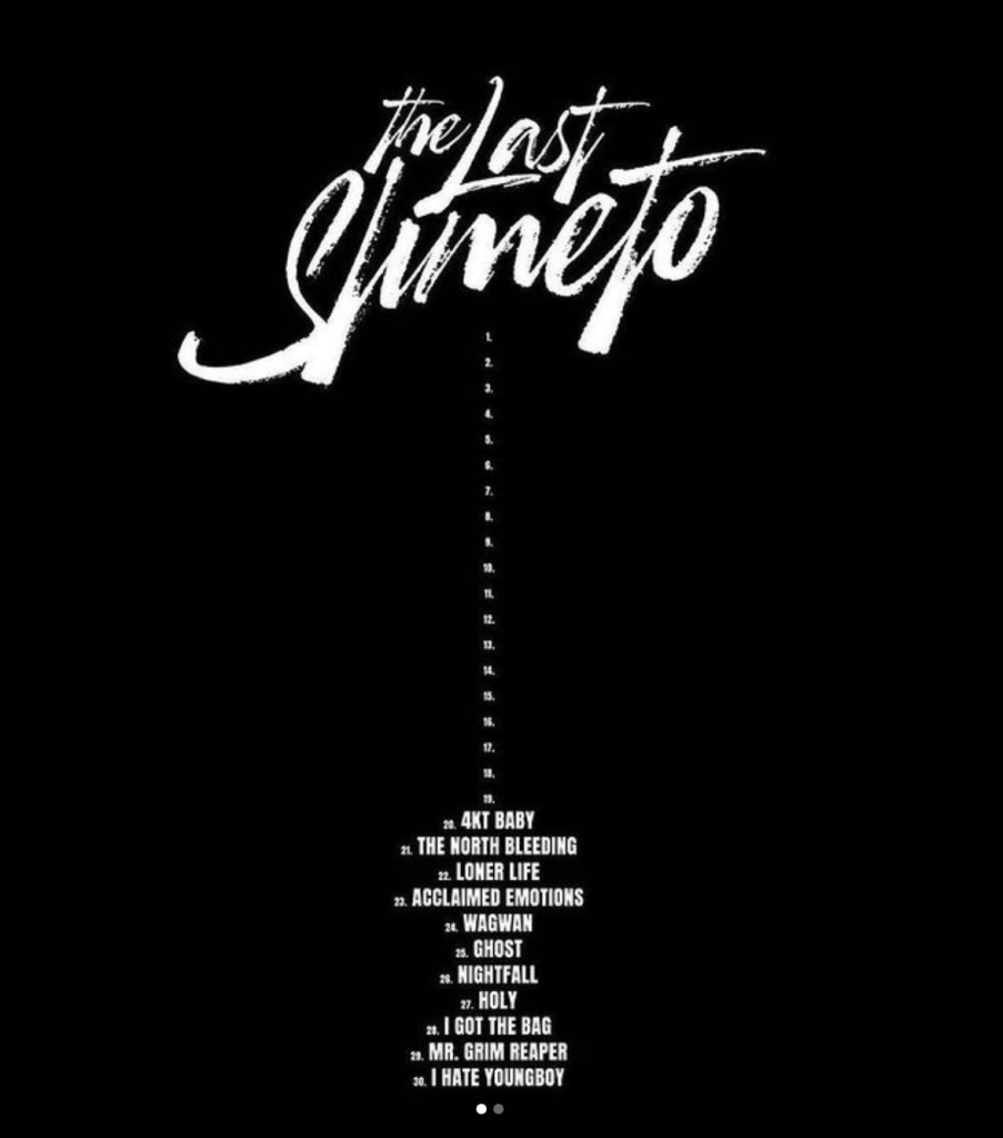 The Last Slimento NBA YoungBoy Album Cover