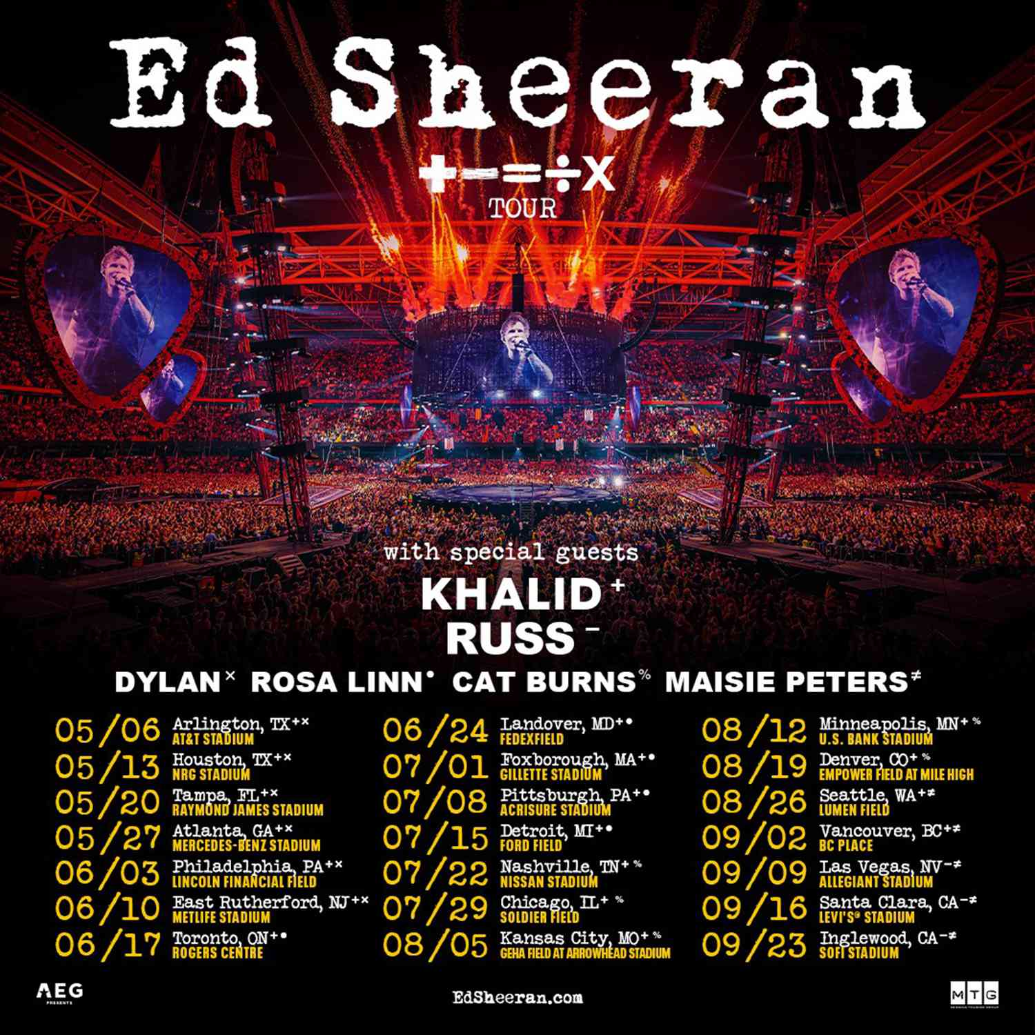 concert tours