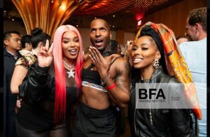 Taraji P Henson and Simkhai at NYFW afterparty at Boom Boom Room with Lish 2x
