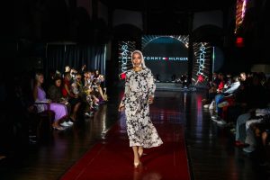 Lish 2X Walks for Tommy Hilfiger at Macy’s Fashion Week