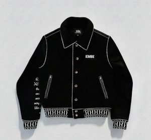 IEMBE Varsity jacket worn by NLE Choppa Youngboy